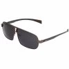 Breed Men's Sagittarius Titanium Polarized Sunglasses - Brown/Black