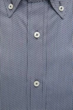 Robert Friedman Blue Cotton Shirt -Fashion Menswear Shop 9406cfe18a6cf6870d53eccd42d2bfe5