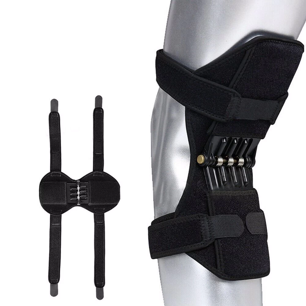 2Pcs Power Spring Knee Pads Brace Leg Support Rebound Lift Stabilizer Joint 3 2Pcs Power Spring Knee Pads Brace Leg Support Rebound Lift Stabilizer Joint - Image 3