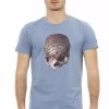 Trussardi Action Light-blue Cotton T-Shirt