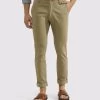 Oxford Men's Stretch Sknny Fit Organic Cotton Chinos - Army