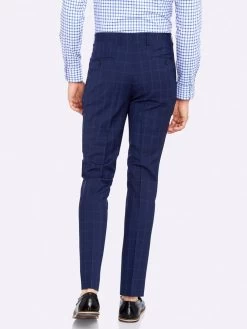 Oxford Men's Hopkins Wool Mohair Trousers - Navy -Fashion Menswear Shop 9748d6f4b58e334f91acd52e0c4528fd