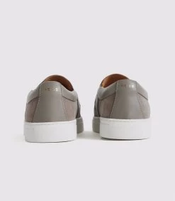 Reiss Men's Weston Suede Slip On Trainers - Grey -Fashion Menswear Shop 98965ad4 d95f 4ac6 9acc 370319ec9637