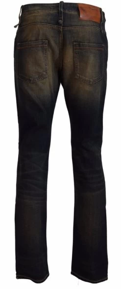 Acht Blue Wash Cotton Denim Slim Fit Mens Jeans -Fashion Menswear Shop 997f6d18084b18b9d9b8967e19f56c23