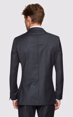 Oxford Men's New Hopkins Wool Suit Jacket - Charcoal -Fashion Menswear Shop 99efc7f0f6d295c178bef1f2d5908ff8