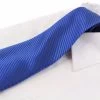 Mens Royal Blue Striped 10Cm Classic Neck Tie