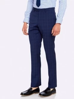 Oxford Men's Hopkins Wool Mohair Trousers - Navy -Fashion Menswear Shop 9c181470b989122b8871d9d20a55f23c