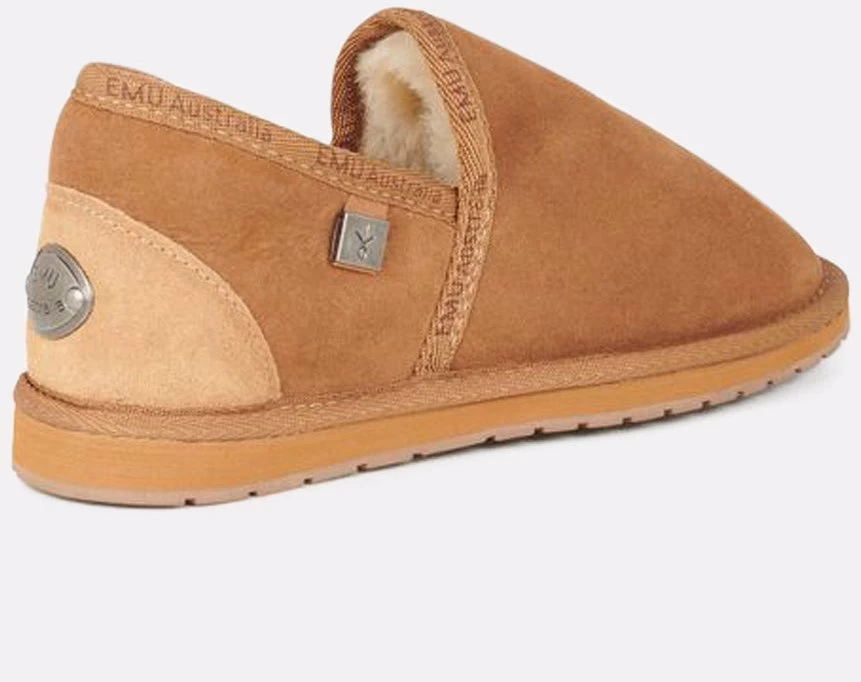 EMU Australia EMU Platinum Ashford Chestnut Mens Sheepskin Slippers - Brown 3 EMU Australia EMU Platinum Ashford Chestnut Mens Sheepskin Slippers - Brown - Image 3