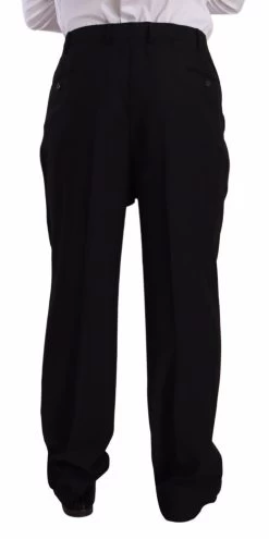 Domenico Tagliente Black Polyester Single Breasted Formal Suit 15 Domenico Tagliente Black Polyester Single Breasted Formal Suit -Fashion Menswear Shop 9ca9ee092893e8a01534e440d03f7dae