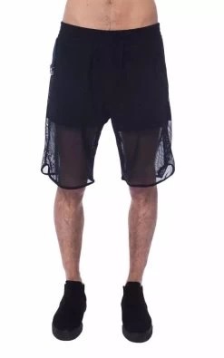 Nicolo Tonetto Black Polyester Short