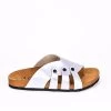 Moosefield Men's Leather Sandals - Silver