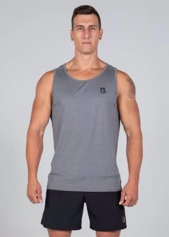 Mens Unit Pro Flex Tank - GREY -Fashion Menswear Shop 9e91b7f7268d57c09c991bc983b00379