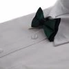 Boys Bottle Green Two Tone Layer Bow Tie