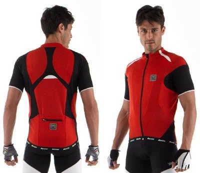 Santini Smart Jersey - Red 1 Santini Smart Jersey - Red