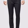 Oxford Men's Auden Wool Suit Trousers - Charcoal