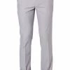 Oxford Men's Narrow Leg Crop Trousers - Grey