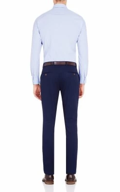 Oxford Men's Beckton Check Shirt - Blue -Fashion Menswear Shop a4001cbbc3a25672dd93ed5bb3112cc0