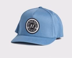Mens The Mad Hueys Surf Fish Party Twill Snapback - SLATE