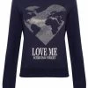 Women Scervino Street Blue Cotton Sweater