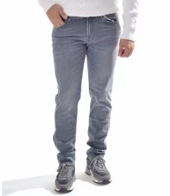 Roy Roger's Gray Cotton Jeans & Pant