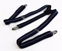 Mens Adjustable Black, Navy & Grey Striped Patterned Suspenders 10 Mens Adjustable Black, Navy & Grey Striped Patterned Suspenders -Fashion Menswear Shop a6c3aeb1fbbb602d81ddea9ae36707cc
