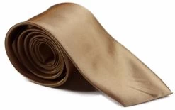 Mens Gold 8Cm Plain Neck Tie -Fashion Menswear Shop a6c7d3f569beb2dfb78f028bf3fa6fec