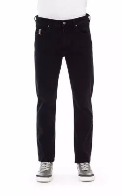 Baldinini Trend Black Cotton Jeans & Pant