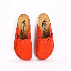 Moosefield Men's Boston Leather Sandals - Red -Fashion Menswear Shop a8af1d9d7880bfe2e877817767e87623