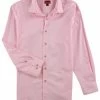 Alfani Mens Stretch Button Up Dress Shirt, Pink