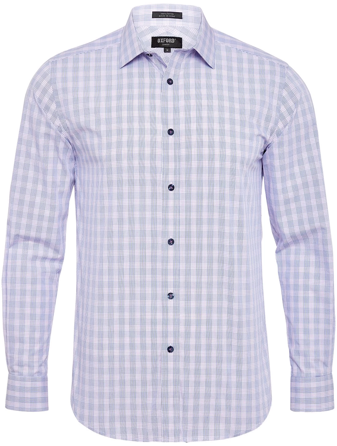 Oxford Men's Beckton Checked Shirt - Pink 2 Oxford Men's Beckton Checked Shirt - Pink - Image 2