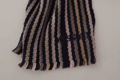 Missoni Multicolor Stripes Wool Knit Fringe Shawl Scarf -Fashion Menswear Shop aa99366b956052268f9fe511cd2367bd