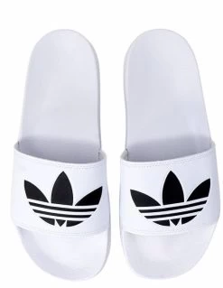 Adidas Men's White Slippers