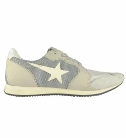 Golden Goose Gray Leather Sneaker