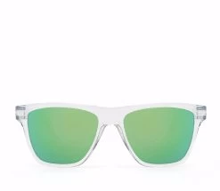 Polarised Sunglasses Hawkers One LS Emerald Green Transparent (Ø 54 Mm)