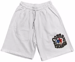 Comme Des Fuckdown White Cotton Short