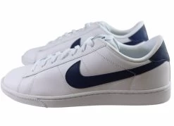 Nike Mens Tennis Classic CS Comfortable Lace Up Shoes - White -Fashion Menswear Shop aef12c91b3b0e979aa004009dff35c53