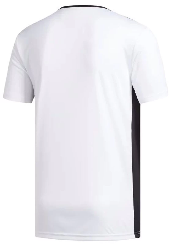 Adidas Mens Entrada 18 White/Black Football/Soccer Athletic Jersey 2 Adidas Mens Entrada 18 White/Black Football/Soccer Athletic Jersey - Image 2