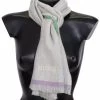 Missoni Multicolor Lined Cashmere Unisex Wrap Scarf