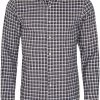 Oxford Men's Uxbridge Pocket Frnt Shirt Grey/Brnx - Grey/Brown