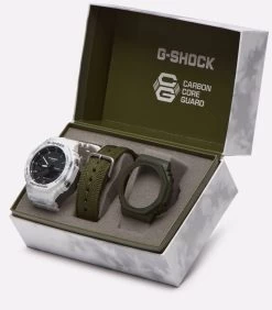 CASIO G-SHOCK Special Edt. SNOW CAMOUFLAGE + Extra Case & Strap 7 CASIO G-SHOCK Special Edt. SNOW CAMOUFLAGE + Extra Case & Strap -Fashion Menswear Shop b01dc291fe7b61d00d8ed2e8490b1a6f
