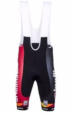 Santini 2015 Team Replica Bibshorts - Orange
