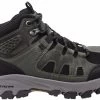 Skechers Mens Comfortable Relaxed Fit Edgemont Voxter Leather Boots - Charcoal Black