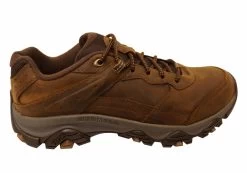 Merrell Mens Moab Adventure 3 Wide Width Leather Hiking Shoes - Earth