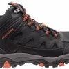 Skechers Mens Comfortable Relaxed Fit Pine Trail Gotera Leather Boots - Black