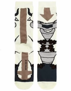 Avatar: The Last Airbender Appa 360 Character Print Crew Socks -Fashion Menswear Shop b32331b07a3b93e74b3b01e65244ac01