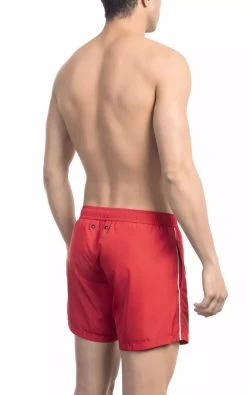 Bikkembergs Red Polyester Swimwear -Fashion Menswear Shop b43584417aebd7ded3d2fb999849a230
