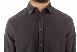 GF Ferre Green Button Front Cotton Casual Shirt -Fashion Menswear Shop b523683a310a4a367fedc50f77454d0b