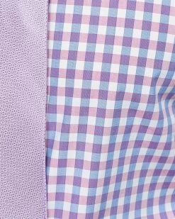 Oxford Men's Beckton Checked Shirt - Red/Blue -Fashion Menswear Shop b58379a00a1a492f1b56665ddc1151be