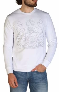 Aquascutum AW207FAI001 Sweatshirts For Men White