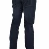 Acht Blue Wash Cotton Stretch Slim Skinny Fit Jeans